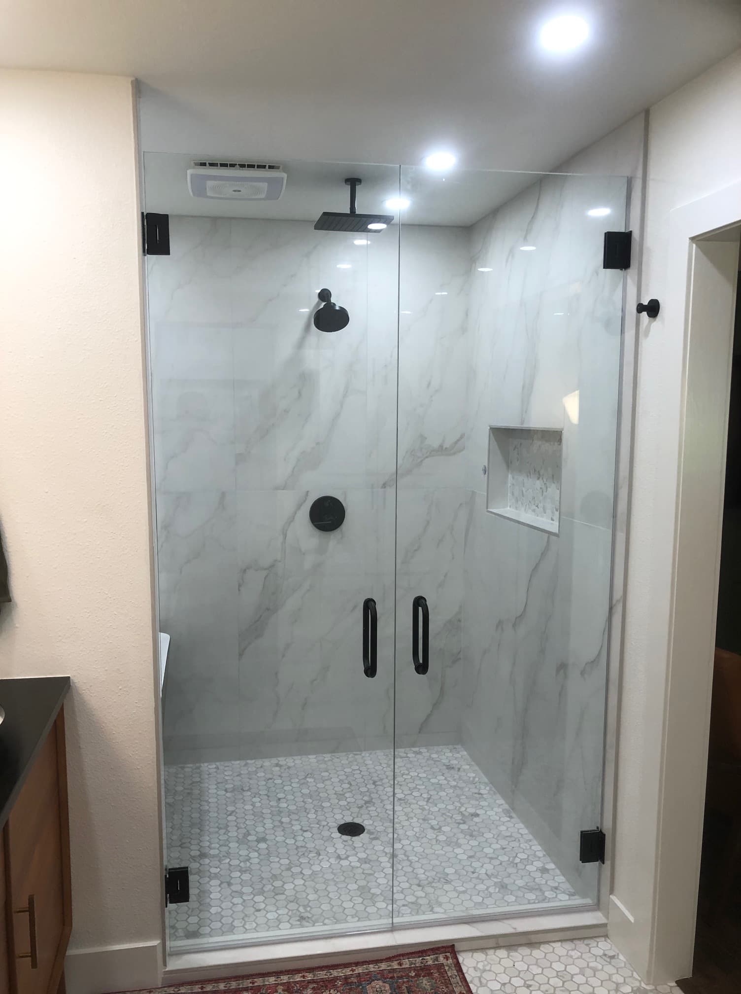 Luxury Porcelain Tile Bathroom